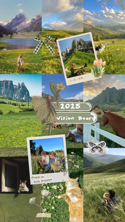 2025 vision board