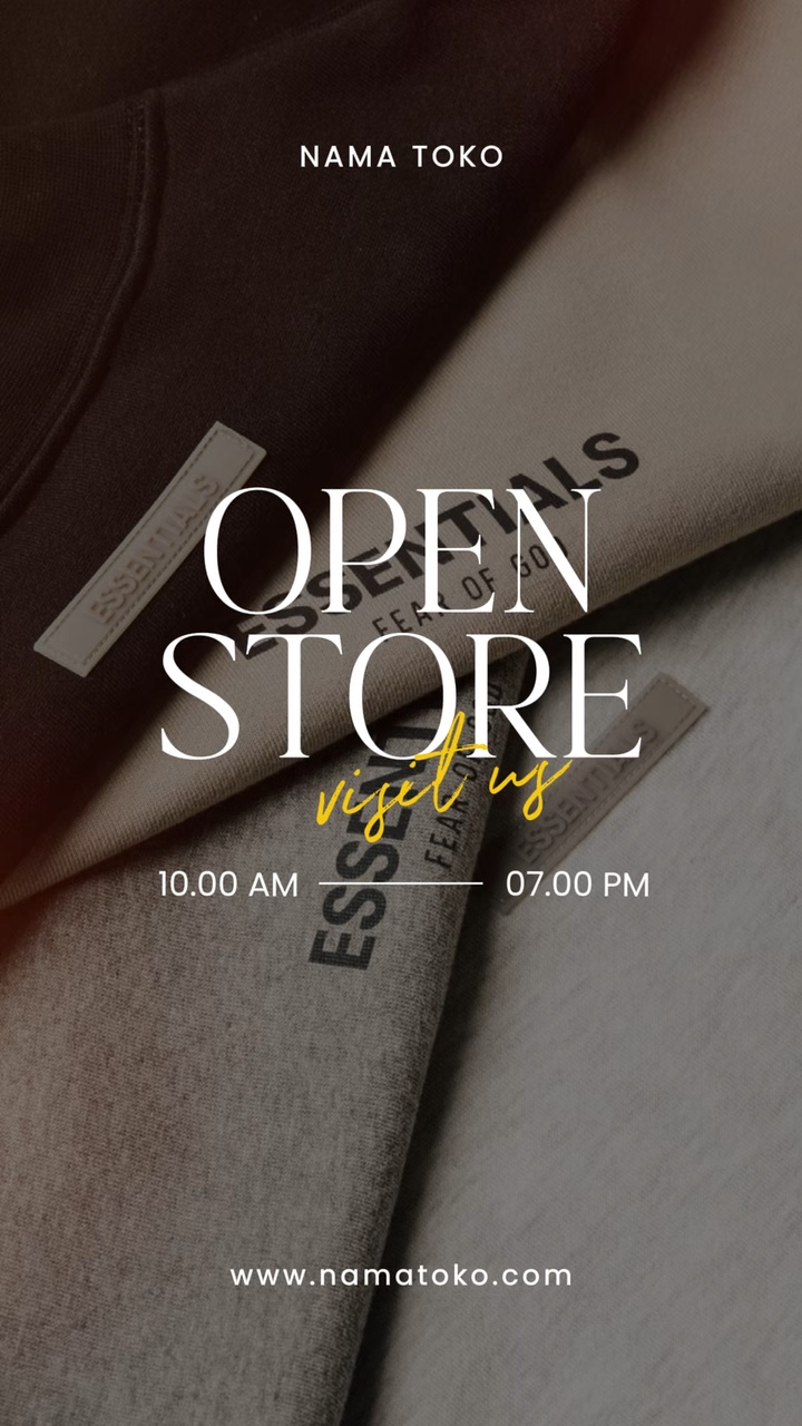 histoire : magasin ouvert