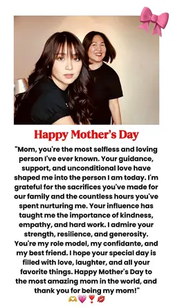 MOTHERS DAY MESSAGE