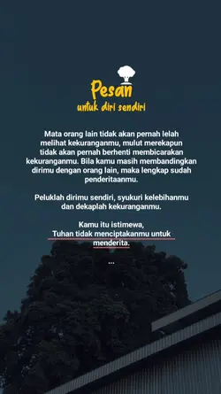 pesan untuk diri