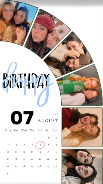 HBD 7 AUGUST 2026
