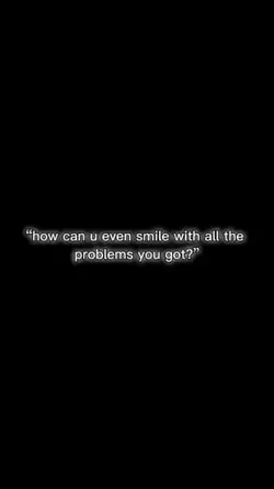how can u smile with