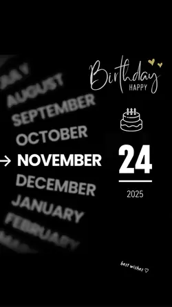 hbd 24 November 2025