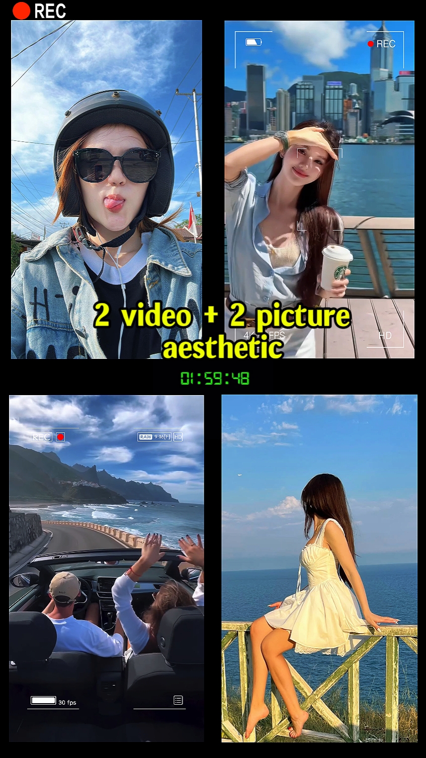 2 video + 2 picture