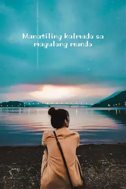 mananatiling kalmado