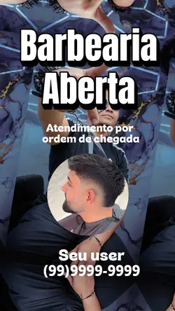 Barbearia Aberta 