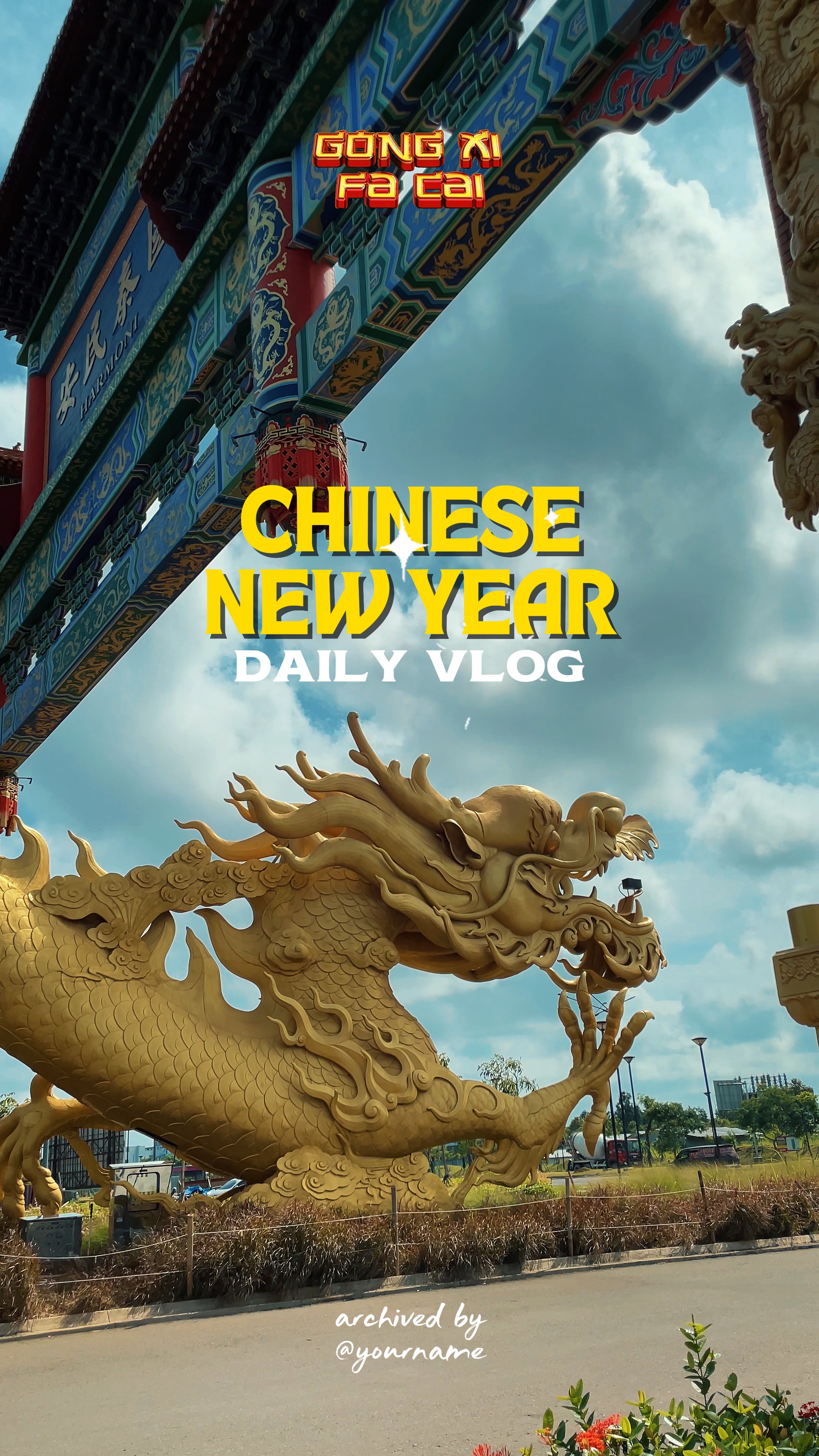 vlog tahun baru cina