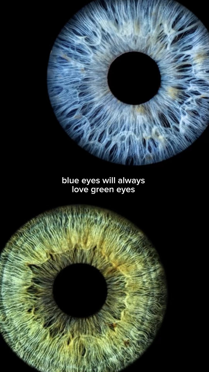 Azul amor olhos verdes