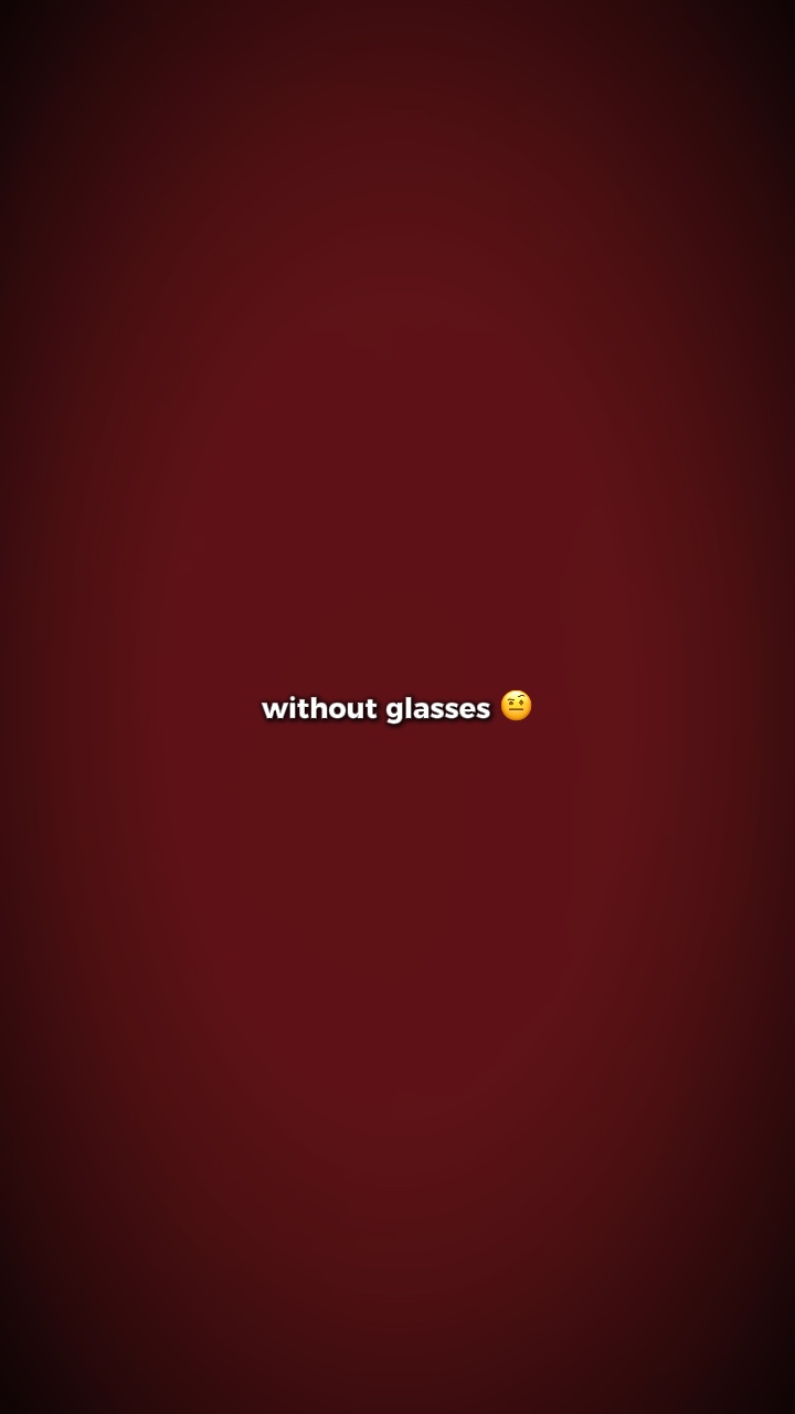 avec (out) lunettes