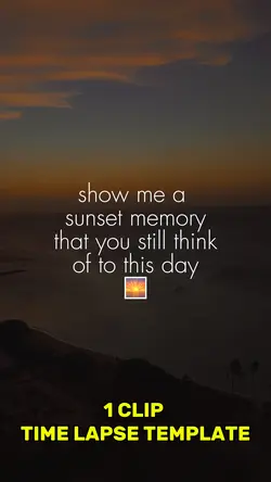 Sunset Memory ๐ฅฐ๐