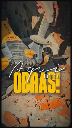 Aqui tem obra 