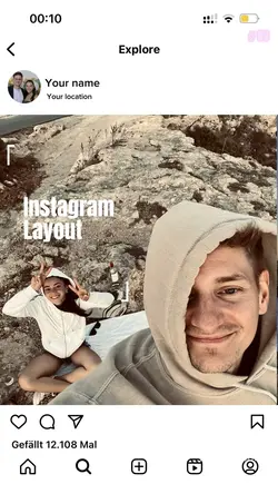 Instagram Layout 