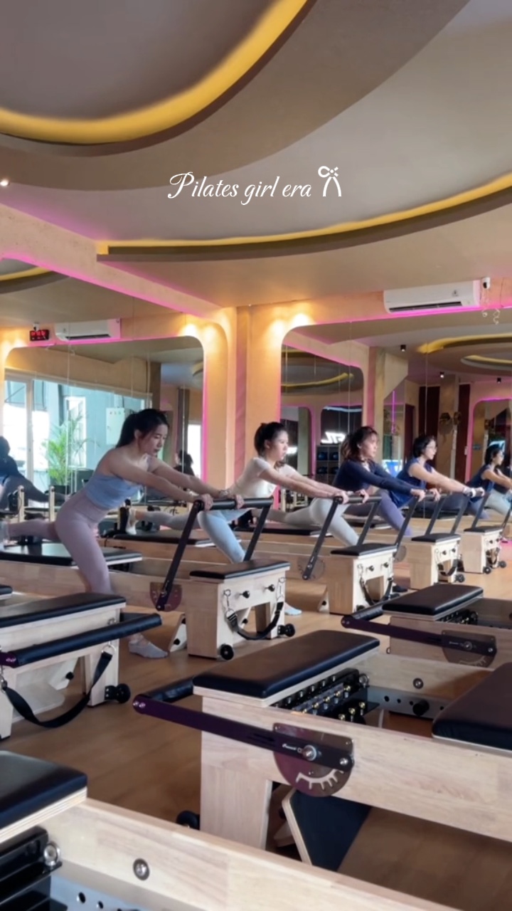 Pilates-Mädchen-Ära