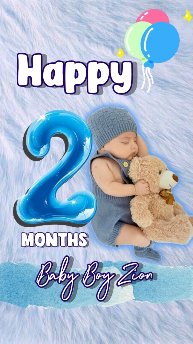 happy 2 months baby