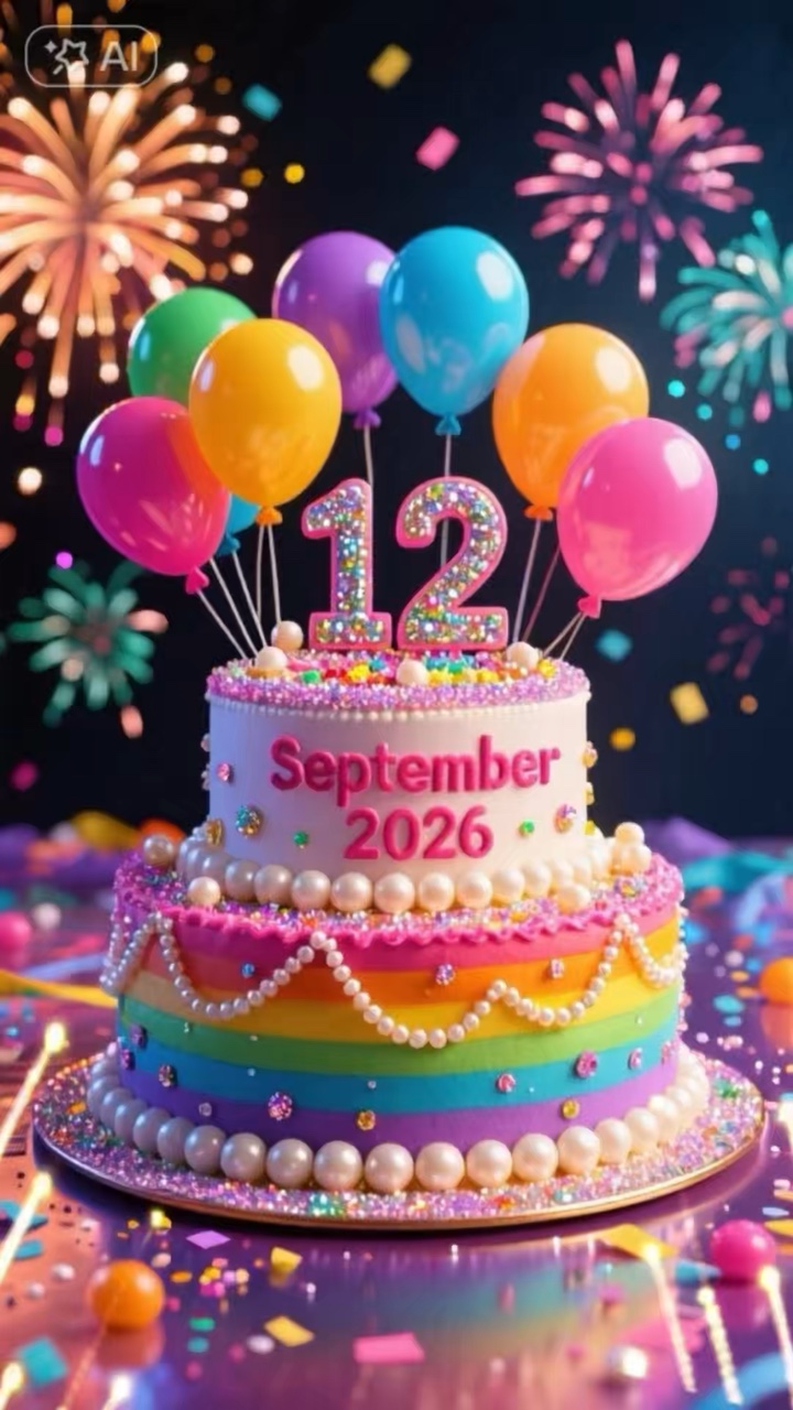 Aniversário 12 de setembro de 2026