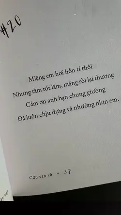 Cảm ơn anh