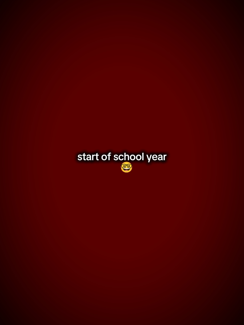 Début de l'année scolaire
