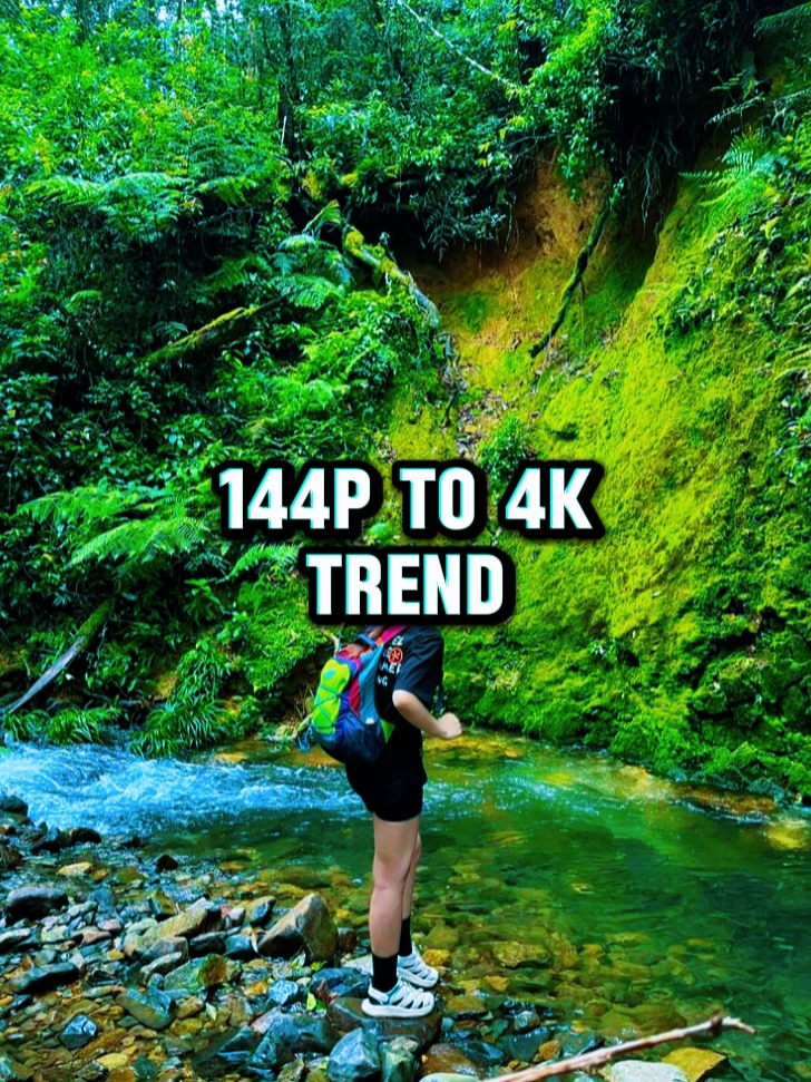 Tendência 144p a 4k