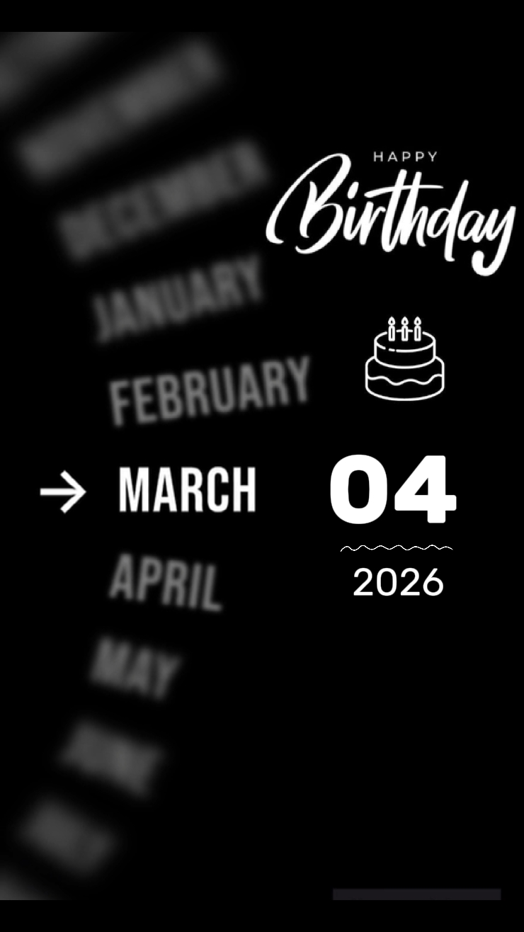 ANNIVERSAIRE MON ANNIVERSAIRE 