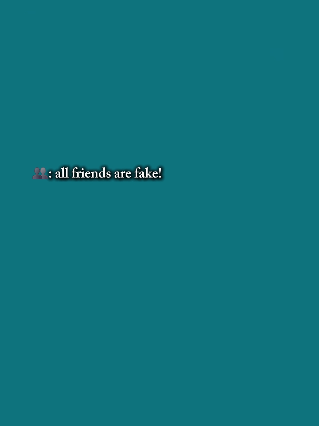 Freunde sind unecht