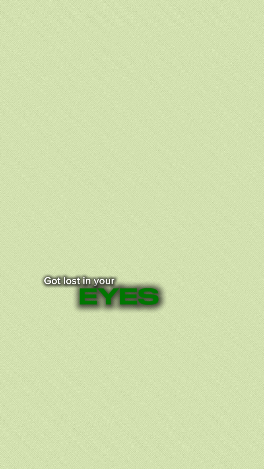 Ojos verdes