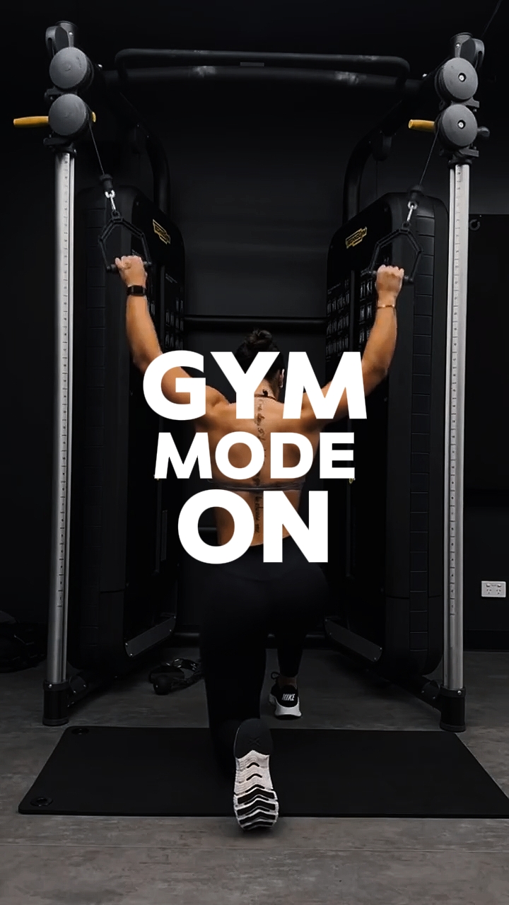 Modo gimnasio activado 