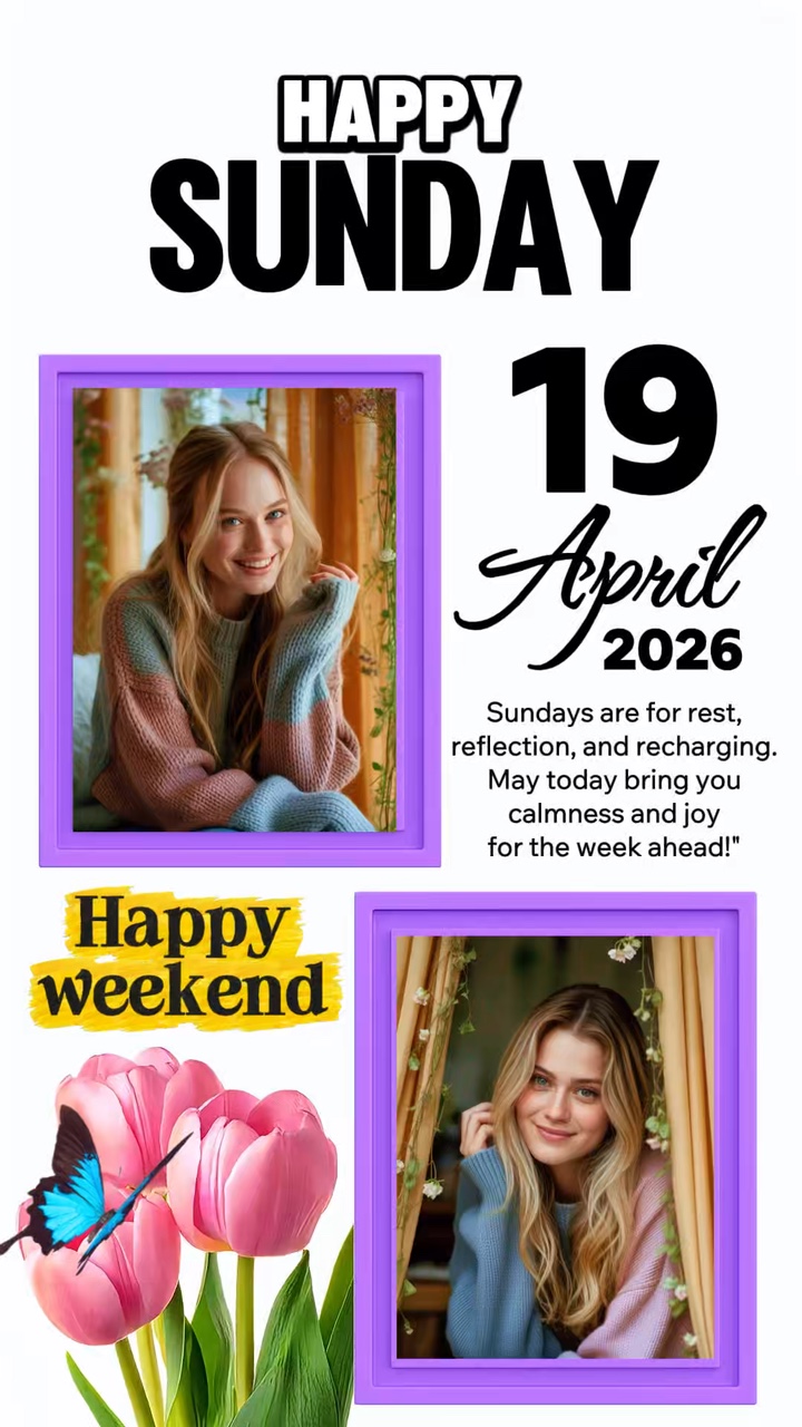 Sonntag, 19. April 