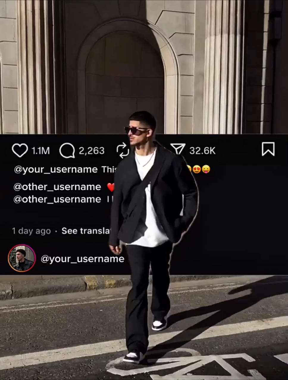 POST DE INSTAGRAM 3D
