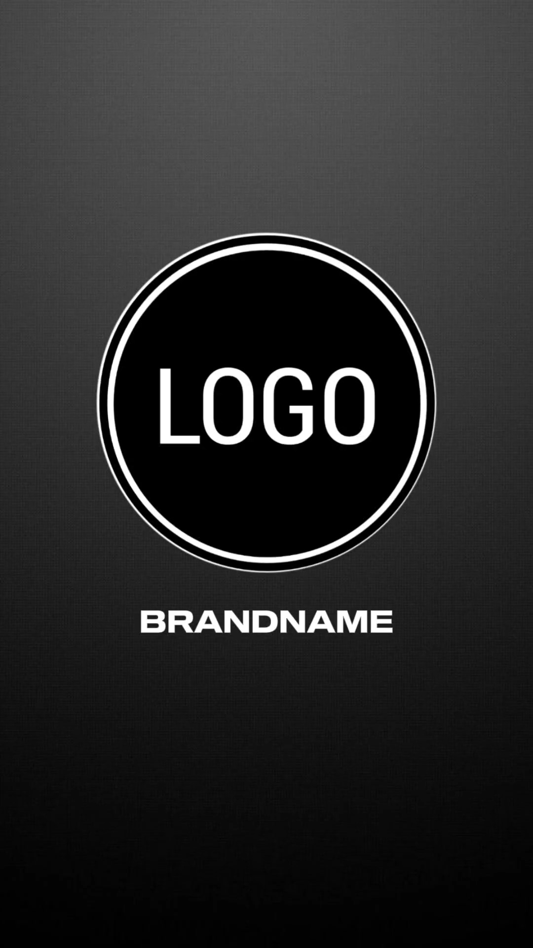 Ouverture avec logo