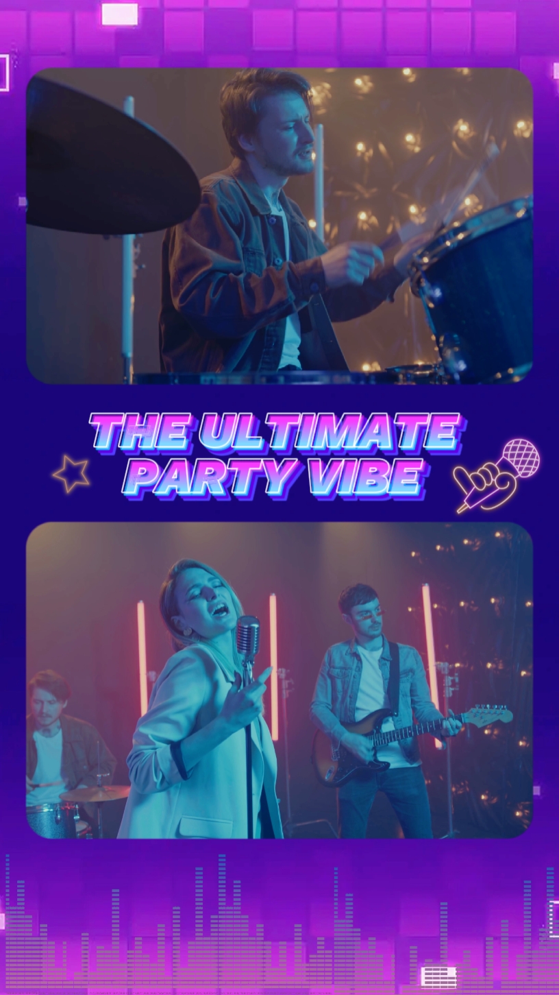 Marca de estilo neón para discoteca