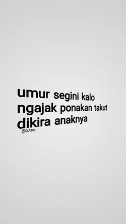 umur segini kalo