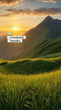trimakasih Yesusku