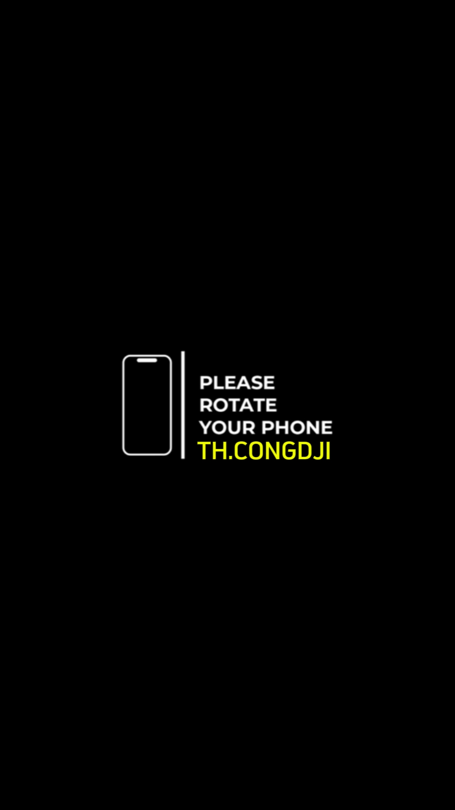 please rotate phone