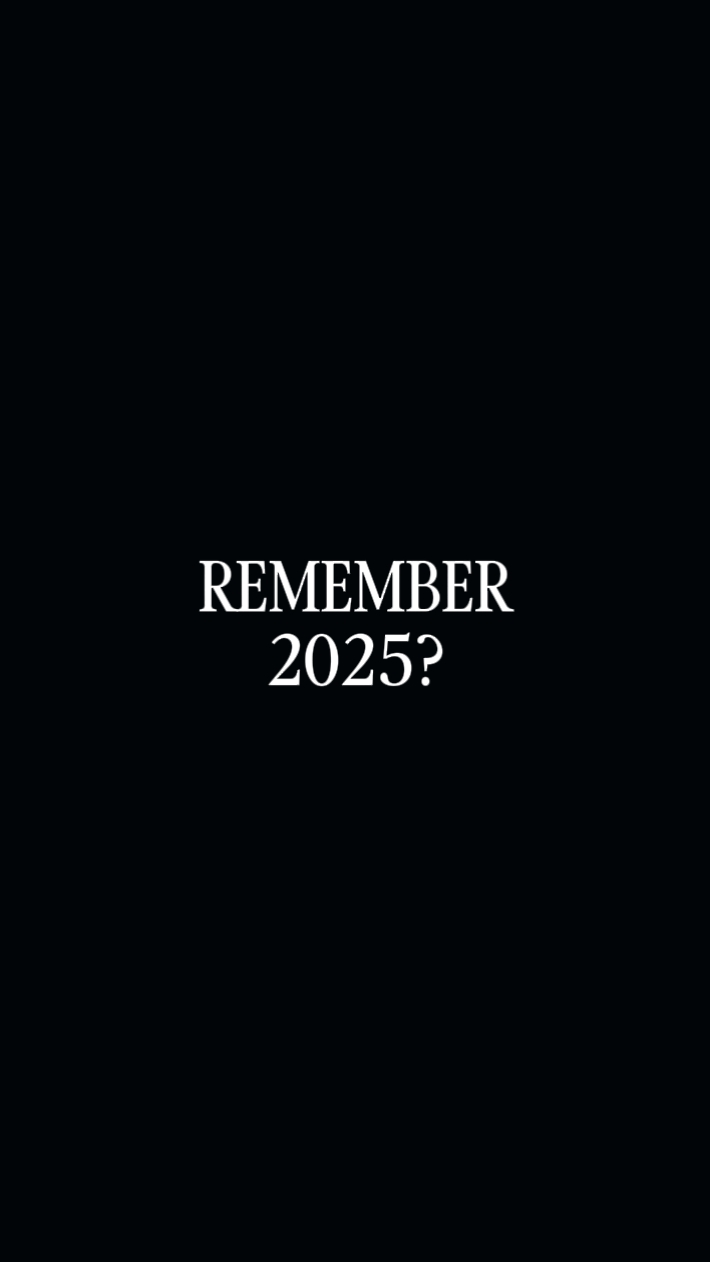 Erinnern Sie sich an 2025?