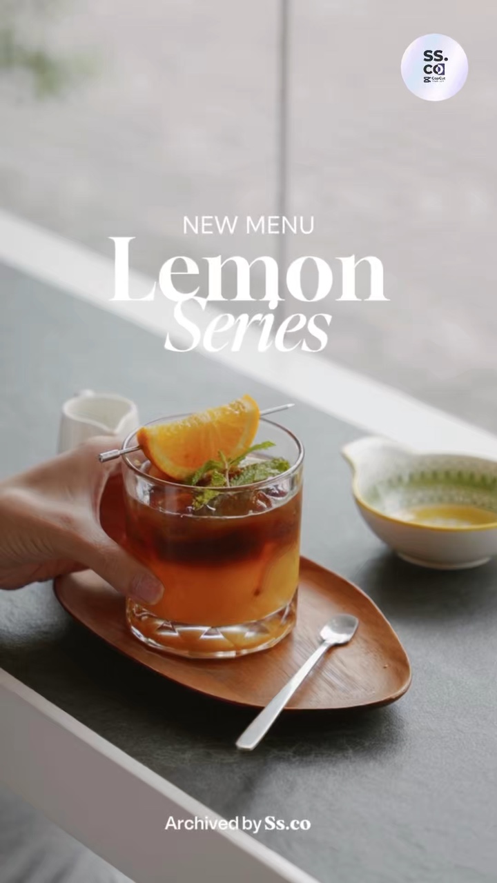 New Drinks Menu