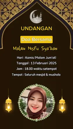 undangan Sya'ban 
