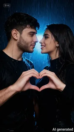 Rain photoshoot