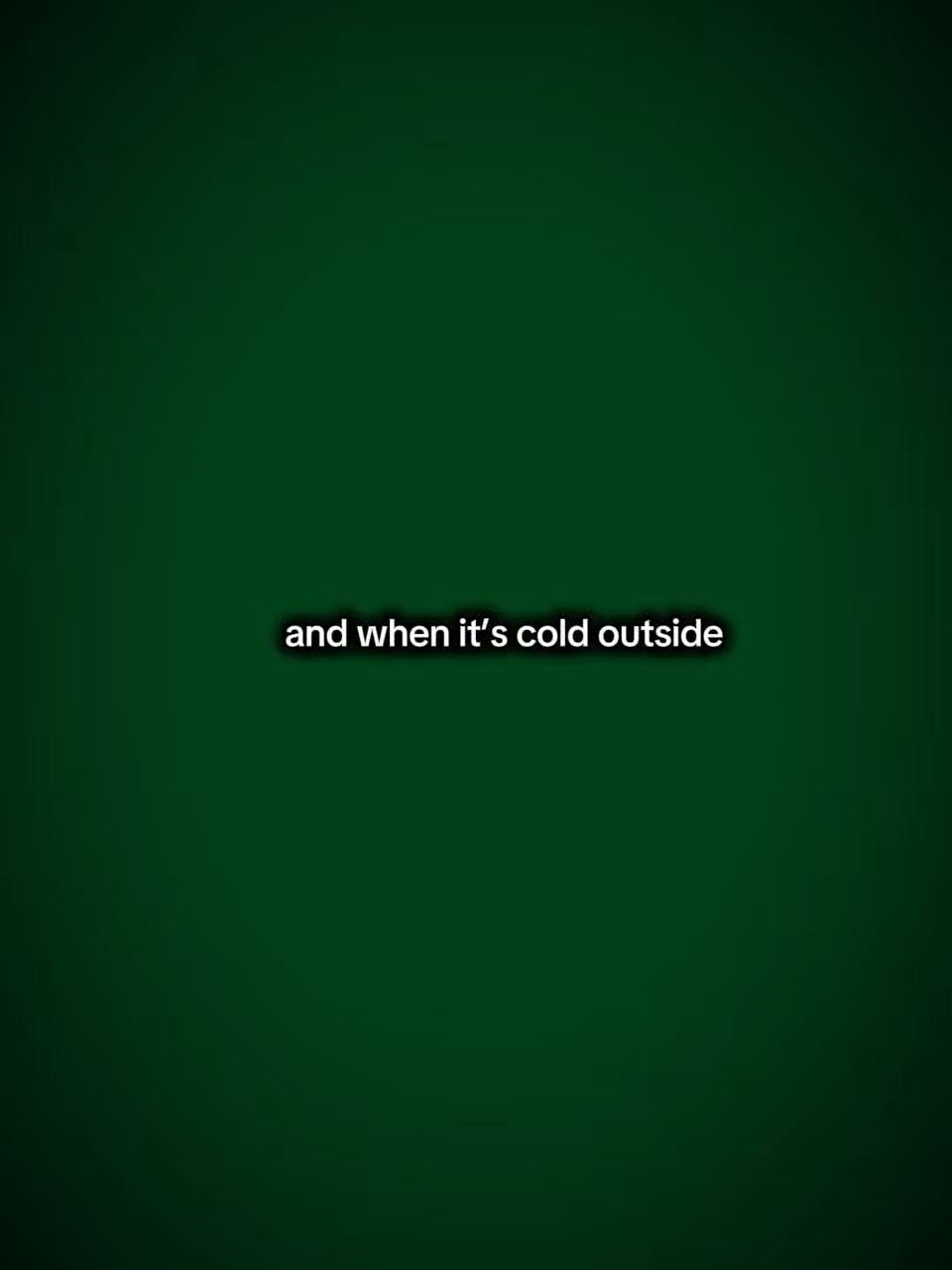 Warm right here