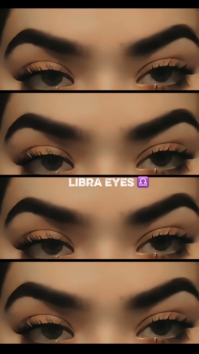 Ojos de libra ♎️