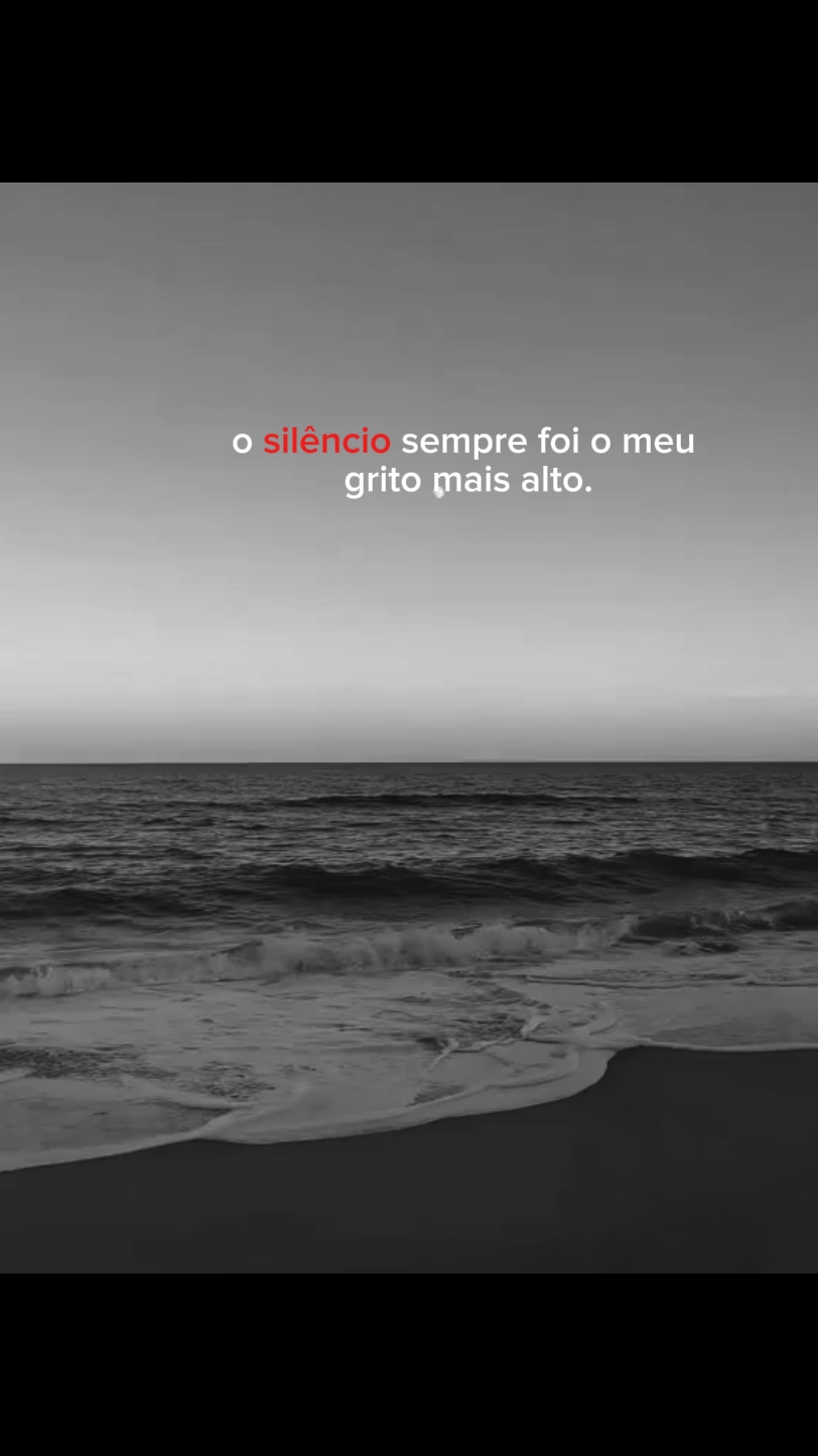 o meu silêncio 