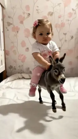 Ride a donkey