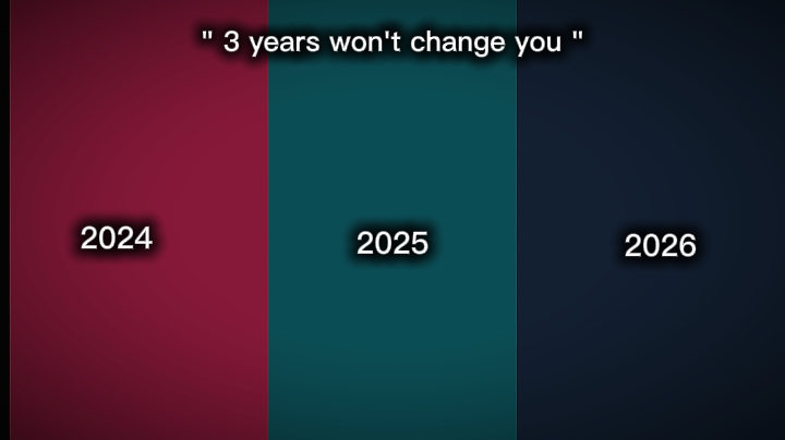 3 anos 