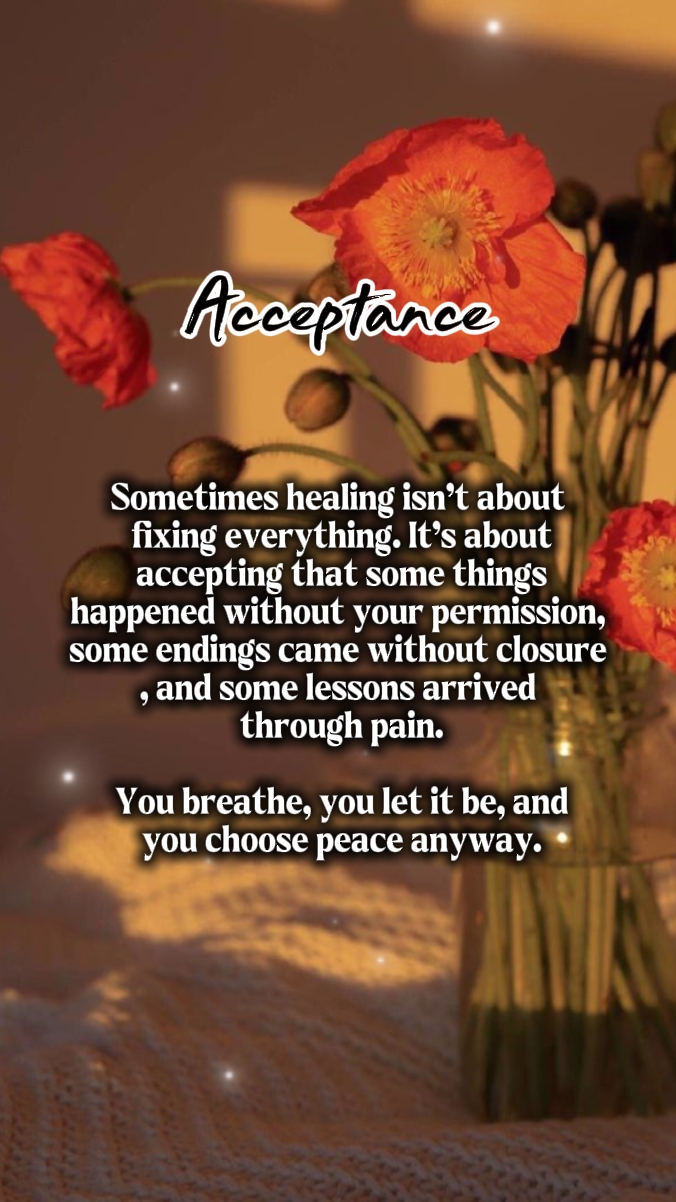 Acceptation