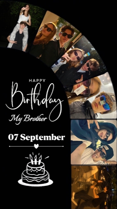 HBD BROTHER 07 SEP