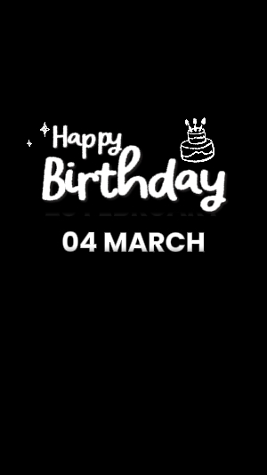 ULANG TAHUN 4 MARET 