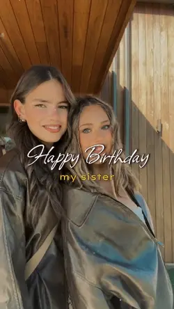 birthday sister