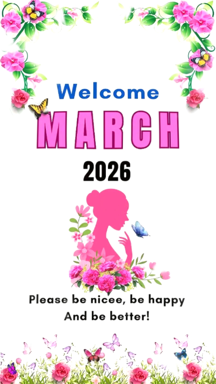 Bienvenido marzo de 2026