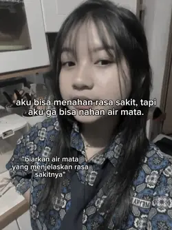 biarkan air mata aja