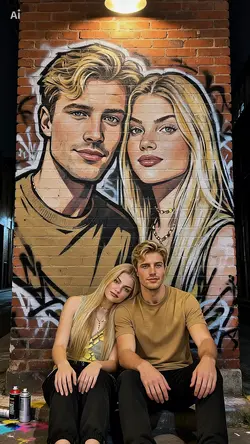 Couple Graffiti