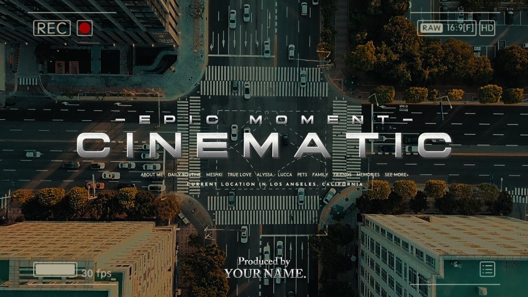 moment épique cinemati